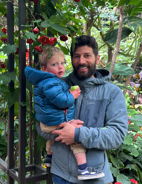 Mark and his son
